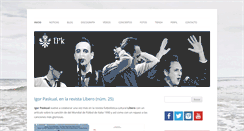 Desktop Screenshot of igorpaskual.com